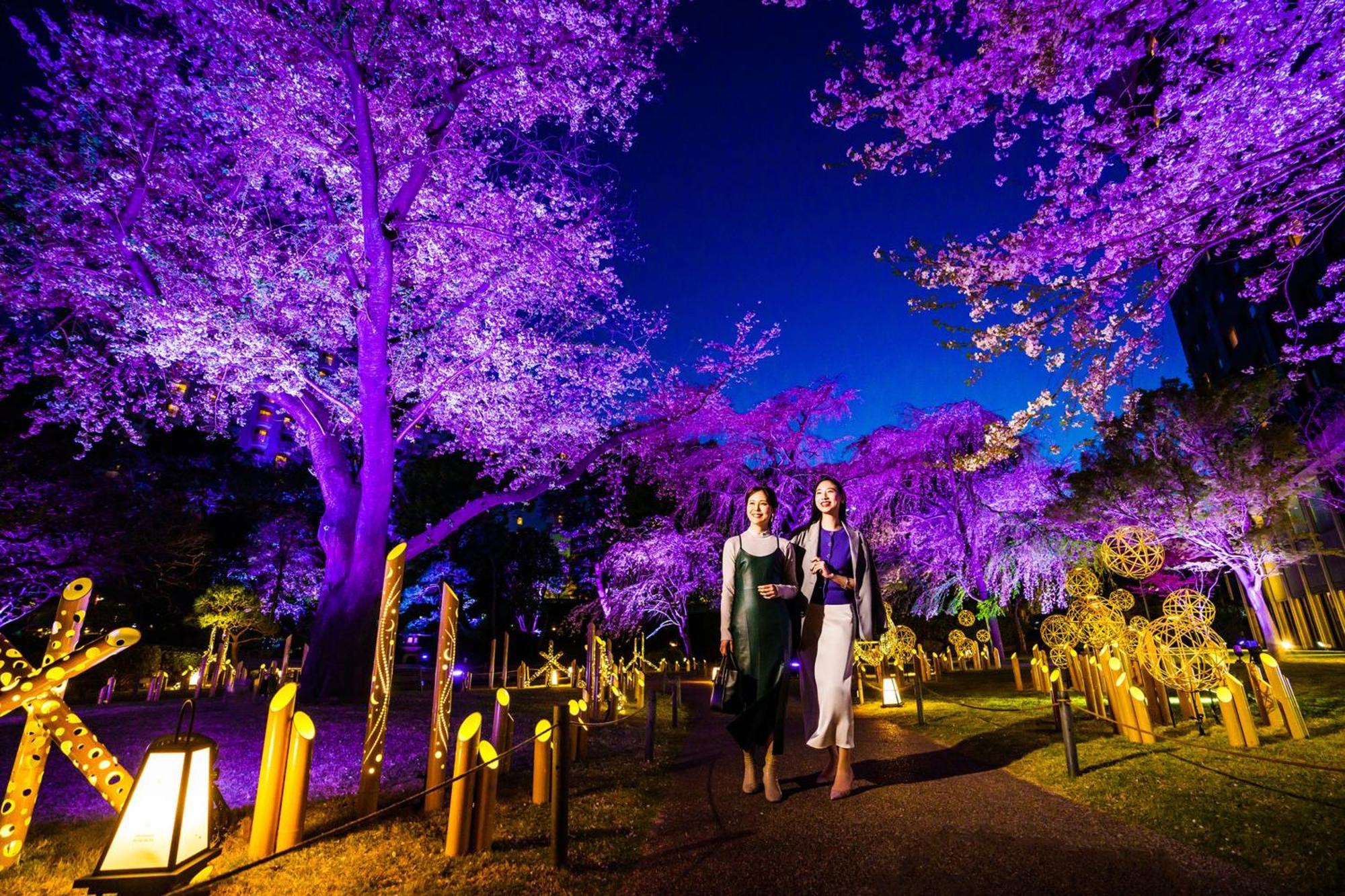 Grand Prince Hotel Takanawa Токио Экстерьер фото Illumination of the park
