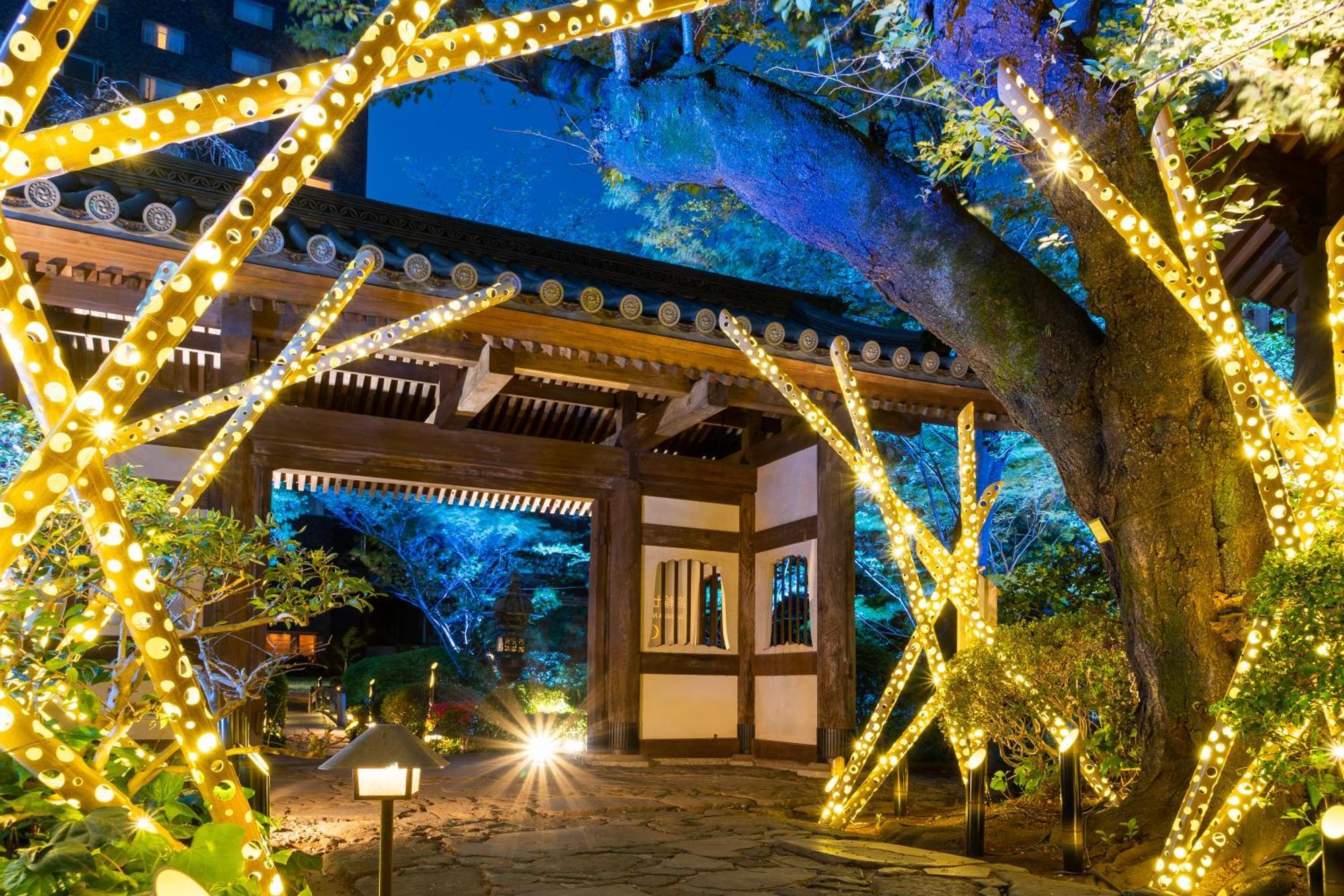 Grand Prince Hotel Takanawa Токио Экстерьер фото Illumination of the shrine