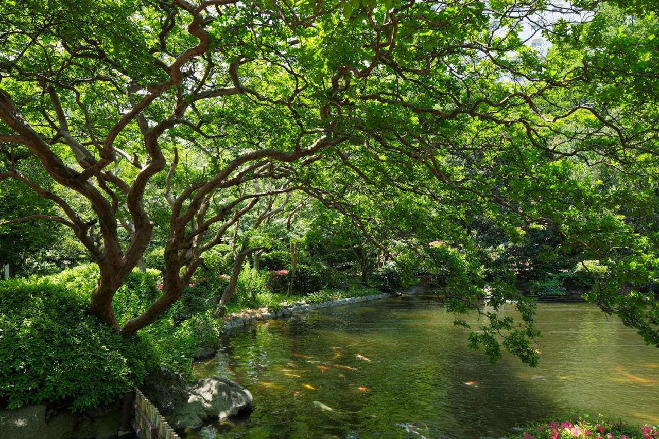 Grand Prince Hotel Takanawa Токио Экстерьер фото The lake at the park